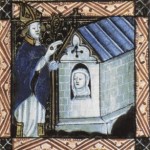 Anchoress - Corpus Christi College Cambridge, MS 79, fol. 72r. 